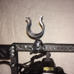 Capture d’écran 2017-01-11 à 16.24.53.png Free STL file Lamp holder for Cage modular DSLR・Object to download and to 3D print