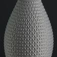 MACRO-SLIMPRINT-2315.jpg Studded Decoration Vase, Vase Mode