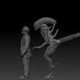 screenshot.3180.jpg Alien, Xenomorph, Vintage Style, Action Figure, 3.75"