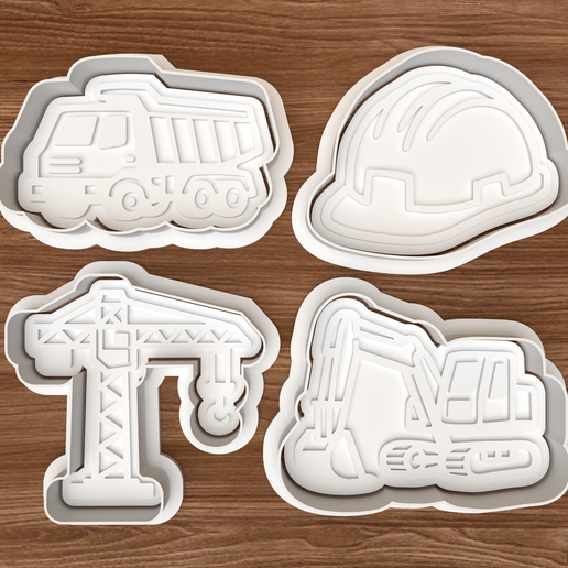 Construction Cookie Cutter Set