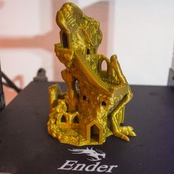 1.jpg STL file Bones Tower / No Supports・3D print design to download