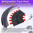 MDS_TRACK_AllCurves_Render02b.jpg MyDigitalSlot All Curves Pack, 3D printed, DIY track parts for your 1/32 Slot Car Racing Game