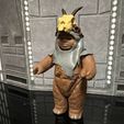 278145869_732035334823070_5632323494494913773_n.jpg EWOK SKULL FIGHTER, SHAMAN, ENDOR EWOK VILLAGE TRIBE, CUSTOM VINTAGE STAR WARS ACTION FIGURE, RETURN OF THE JEDI, 3.75", 6", JEDI, SITH, 5 POA, 1/18