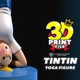 6.jpg TinTin 3d  model 3D printing-ready yoga figure
