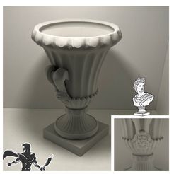 Roman Cup Planter