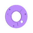 Fixed plate.STL 3DP3BLROD40A Iris mechanism mechanical shutter diaphragm diy