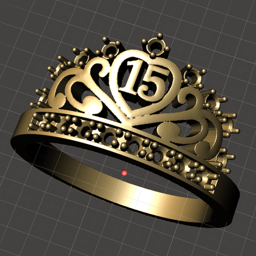 CROWN 15 YEARS - 3D model önizlemesi