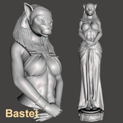 Image2.jpg Download STL file Gods-Bastet Modesty- by SPARX • Object to 3D print, SparxBM