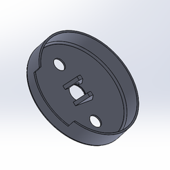 bath.png STL file bathtub drain lever cover・3D printing model to download