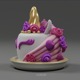Cake_Paint_002.png Cake in unicorn style