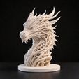 2-38.jpg Detailed Dragon Bust 3D Print