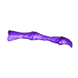Finger_Left_02.stl STL file Pteranodon skeleton・3D printer model to download