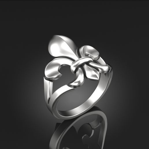 Lily Ring 3D model