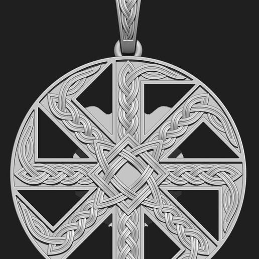 STL file THE SLAVIC BEAR PENDANT 🐻 ・Model to download and 3D print・Cults