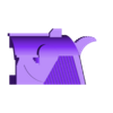 megatron g1 arriere pistol v2.STL megatron G1 1984 piece arriere