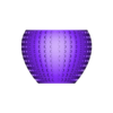 Geometric Perforated Bowl.STL Geometric Perforated Bowl – Modern 3D Printed Decor