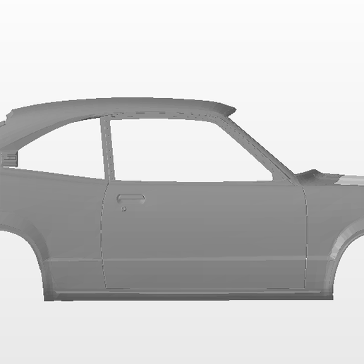 🚗 1:24 Mazda RX3 2 Door Savannah - Bonnetless - 