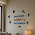 mots-bonheur.png "Happiness" arrows "hearts" and "happiness"