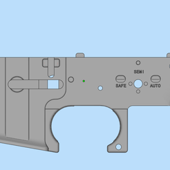 AR15-lower.png AR15/M4 LOWER RECEIVER 2.0
