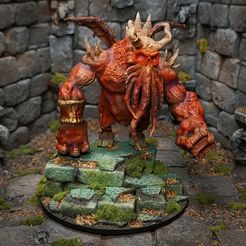 1680188373216.jpg Archivo 3D Cthulhu Dioses antiguos Avatar del caos・Modelo de impresión 3D para descargar