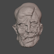 immagine-jason-frontale-senza-maschera.png Jason Voorhees part 4 head sculpt and mask for custom figure 1/6