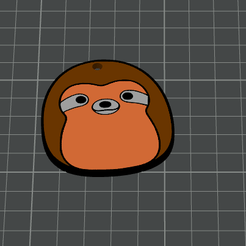 Sloth.png Squishmallow Sloth Keychain