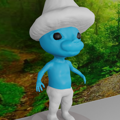 PitufoGato.png Smurf Cat FREE 3D Model FREE