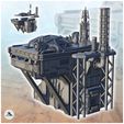0.jpg Sci-Fi outpost with overhanging living room (5) - Future Sci-Fi SF Infinity Terrain Tabletop Scifi