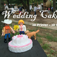 Capture_d_e_cran_2016-09-12_a__10.23.25.png Plastic wedding cake = 3D printed + 3D pen