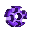 iVertex.stl Icosahedron Model, Pedagogically Stretched