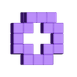 puzzle_8x8x8_croix_.stl Puzzle Cube