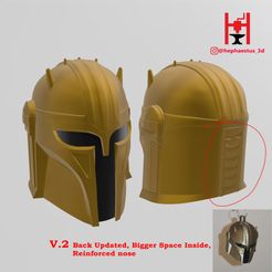 2020-06-21 (13).jpg Star Wars Mandalorian Armorer (Blacksmith) Helmet