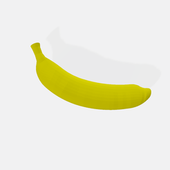 banana_1.png Fichier STL Banane・Plan pour imprimante 3D à télécharger