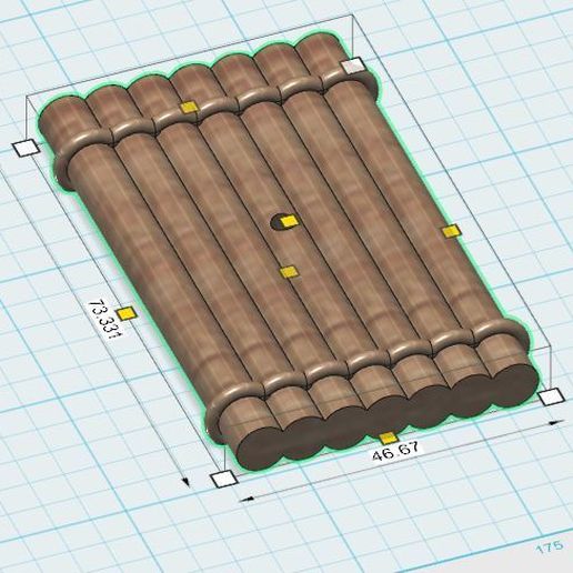 raft_size__mm_.JPG Fichier STL Radeau de jouets・Objet pour imprimante 3D à télécharger, TanyaAkinora