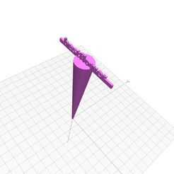 flowername-3.jpg Free STL file Free HERB and FLOWER LABELS - fully customizable・3D printer model to download