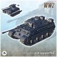 0.jpg Panzer V Panther Ausf. A (damaged) - WW2 German Flames of War Bolt Action 15mm 20mm 25mm 28mm 32mm