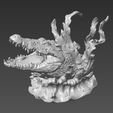 5.png Crocodile STL File-Alligator 3D Model for 3D Printing