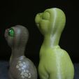 Brontosaurus-Painted-2.jpg Archivo STL Brontosaurus (Easy print no support)・Idea de impresión 3D para descargar