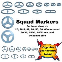 C30CF9CC-32F4-4ADA-8688-A0047483C94C.jpeg 3D file Squad Markers for miniatures・3D print object to download