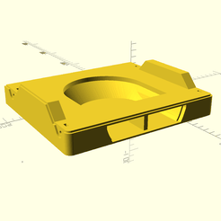 Basis_quadratisch.png Fichier STL gratuit plat ANYCUBE Photon S 100mm Base de ventilation/adaptateur・Objet pour imprimante 3D à télécharger