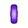 rear tyre bulged 3.stl Sh-60F parts 1/35