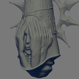 BLASPHEMOUS-CRISANTA-5.png Blasphemous - Crisanta's Helmet 28mm (with and without halo)