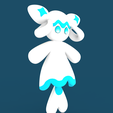 Palworld.png Amione (Orange Flower & Blue Diamond Flexi) + Ornament Versions | Palworld STL | No Supports | FDM Friendly