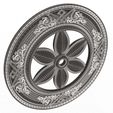 Wireframe-High-Ceiling-Rosette-03-2.jpg Collection of Ceiling Rosettes