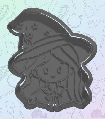 Young Witch Cookie Cutter