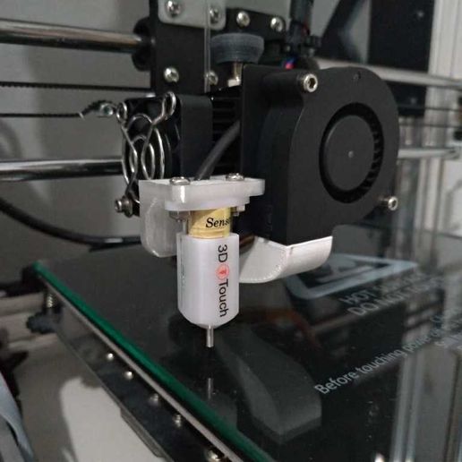 🔧 Anet A8 3D Touch Mount・Free STL File for ・Cults