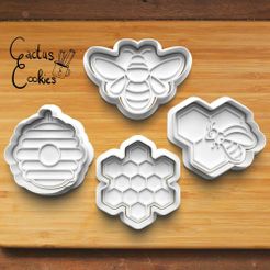 Bild_set.jpg Bee Cookie Cutter set 0430
