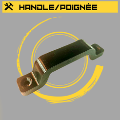 ® HANOLE/ACIGNEE Handle ( 2 sizes ) - Door handle