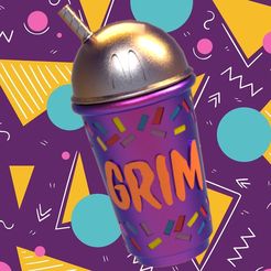 GRIM-1.jpg Grim Shake Stash Can  (Screw Top)