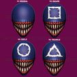 001C.jpg Squid Game Mask - Soldier Venom Mask Fan Art